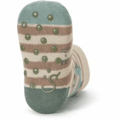 Sterntaler ABS Peutersokken Twin Pack Dino/Leeuw Beige -Sterntaler sterntaler abs peutersokken twin pack dino leeuw beige a409029 2