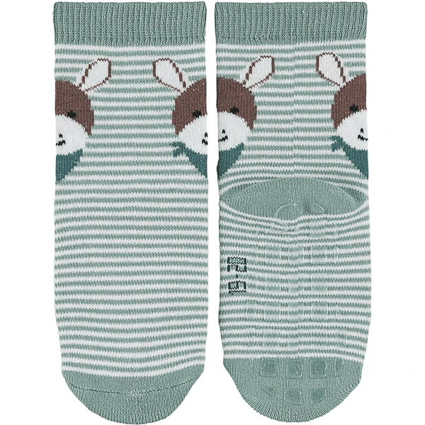 Sterntaler ABS Sokken Dubbelpak Emmi Groen 4 Sterntaler ABS Sokken Dubbelpak Emmi Groen - Afbeelding 2