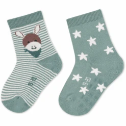 Sterntaler ABS Sokken Dubbelpak Emmi Groen 10 Sterntaler ABS Sokken Dubbelpak Emmi Groen -Sterntaler sterntaler abs sokken dubbelpak emmi groen a409181 3