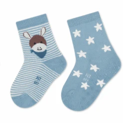 Sterntaler ABS Sokken Dubbelpak Emmi Lichtblauw -Sterntaler sterntaler abs sokken dubbelpak emmi lichtblauw a409187 3