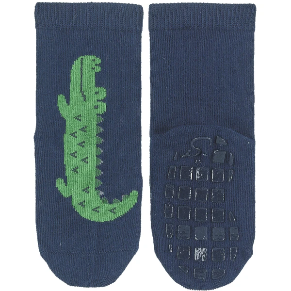 Sterntaler ABS Sokken Dubbelpak Krokodil/leeuw Marine 5 Sterntaler ABS Sokken Dubbelpak Krokodil/leeuw Marine - Afbeelding 3