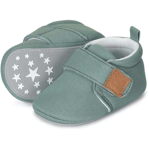 Sterntaler Baby Peuterschoen Uni Groen 3 Sterntaler Baby Peuterschoen Uni Groen