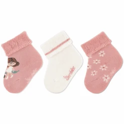 Sterntaler Baby Sokken 3-Pak Meisjes Licht Roze 11 Sterntaler Baby Sokken 3-Pak Meisjes Licht Roze -Sterntaler sterntaler baby sokken 3 pak meisjes licht roze a409348 4