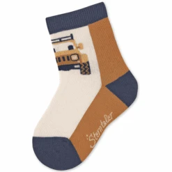 Sterntaler Babysokjes 3-pack Jeep/Krokodil Marine -Sterntaler sterntaler babysokjes 3 pack jeep krokodil marine a334789 3