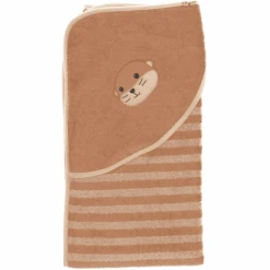 Sterntaler -Sterntaler sterntaler badcape otti bruin 100 x 100 cm a351494 1