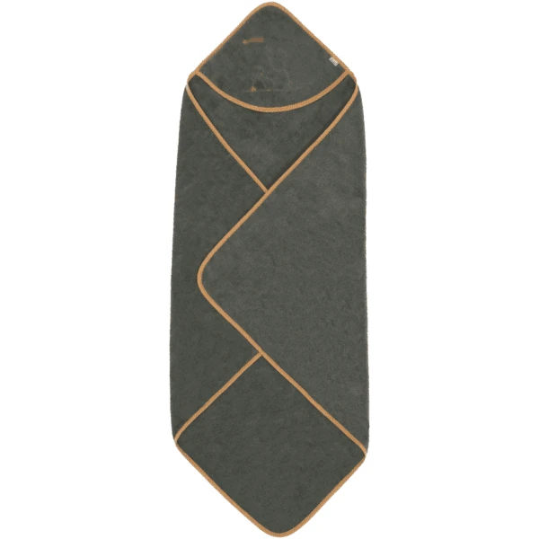 Sterntaler Badhanddoek 100 X 100 Cm Eddy Donkergroen 6 Sterntaler Badhanddoek 100 X 100 Cm Eddy Donkergroen - Afbeelding 4