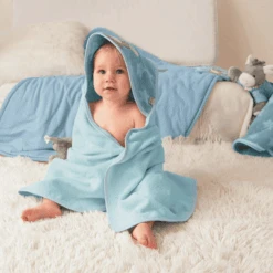 Sterntaler Badhanddoek Emmi Medium Blauw 100 X 100 Cm -Sterntaler sterntaler badhanddoek emmi medium blauw 100 x 100 cm a290857 2