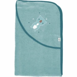 Sterntaler Badhanddoek Kalla Uni Blauw Melange 100 X 100 Cm -Sterntaler sterntaler badhanddoek kalla uni blauw melange 100 x 100 cm a351507 1