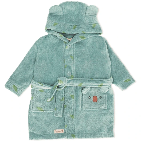 Sterntaler Badjas Kalla Blauw Gemêleerd 6 Sterntaler Badjas Kalla Blauw Gemêleerd - Afbeelding 4