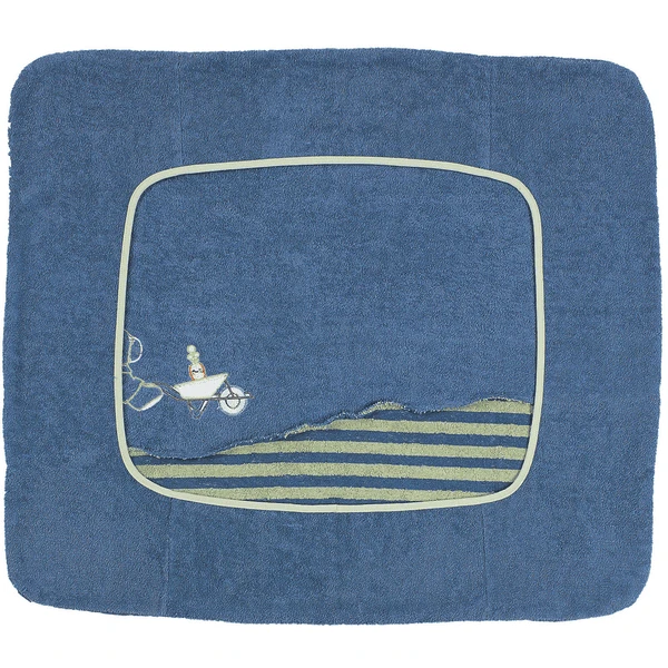 Sterntaler Ezel Verzorgingskussenhoes Emmilius Medium Blauw 4 Sterntaler Ezel Verzorgingskussenhoes Emmilius Medium Blauw - Afbeelding 2