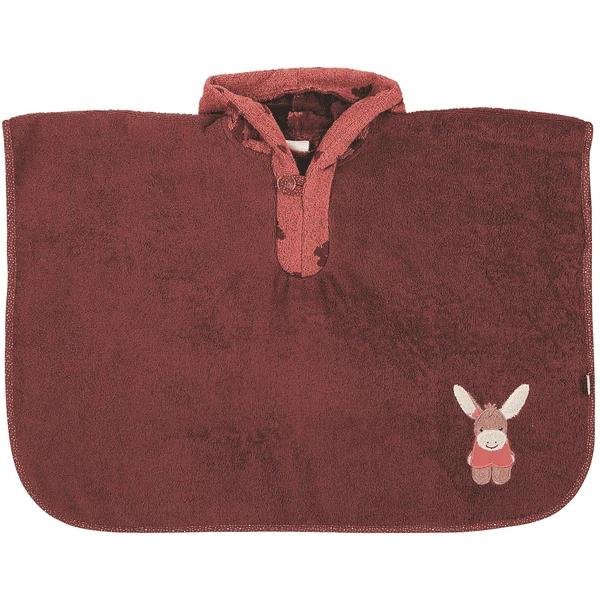 Sterntaler Ezel Zwem Poncho Emmily Donkerrood 7 Sterntaler Ezel Zwem Poncho Emmily Donkerrood - Afbeelding 5