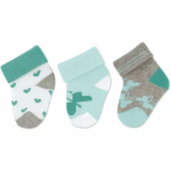 Sterntaler First Baby Socks 3-Pack Hearts White 11 Sterntaler First Baby Socks 3-Pack Hearts White -Sterntaler sterntaler first baby socks 3 pack hearts white a409337 4