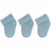 Sterntaler First Baby Socks 3-Pack Light Blue -Sterntaler sterntaler first baby socks 3 pack light blue a409329