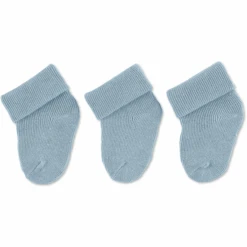 Sterntaler First Baby Socks 3-Pack Light Blue