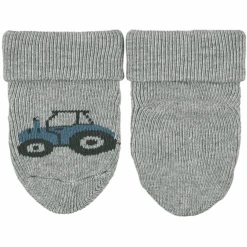 Sterntaler First Baby Socks 3-Pack Light Grey -Sterntaler sterntaler first baby socks 3 pack light grey a409331 2