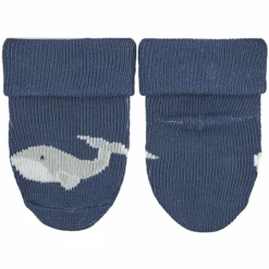 Sterntaler First Baby Socks 3-Pack Maritime White -Sterntaler sterntaler first baby socks 3 pack maritime white a409335 2