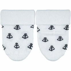 Sterntaler First Baby Socks 3-Pack Maritime White -Sterntaler sterntaler first baby socks 3 pack maritime white a409335 4