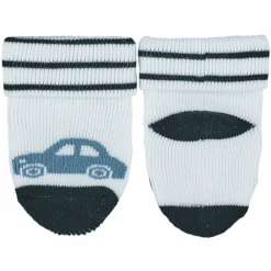 Sterntaler First Baby Socks 3-Pack Vehicles Sky Blue -Sterntaler sterntaler first baby socks 3 pack vehicles sky blue a409330 3