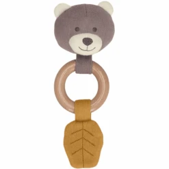 Sterntaler GOTS Gebreide Speelfiguurbeer Met Grijpring