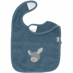 Sterntaler GOTS Klittenband Slabbetje Dubbelpak Emmi Grijs-blauw -Sterntaler sterntaler gots klittenband slabbetje dubbelpak emmi grijs blauw a351319 2