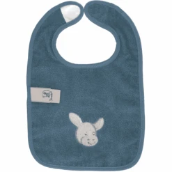 Sterntaler GOTS Klittenband Slabbetje Dubbelpak Emmi Grijs-blauw -Sterntaler sterntaler gots klittenband slabbetje dubbelpak emmi grijs blauw a351319 3