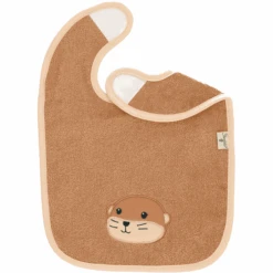 Sterntaler GOTS Klittenband Slabbetje Otti Bruin -Sterntaler sterntaler gots klittenband slabbetje otti bruin a351312 4