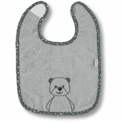 Sterntaler Klittenband Slabbetje Baylee Grijs -Sterntaler sterntaler klittenband slabbetje baylee grijs a312440 2