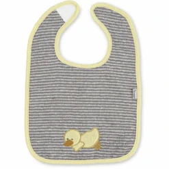 Sterntaler Klittenband Slabbetje Edda Grijs