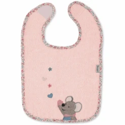 Sterntaler Klittenband Slabbetje Mabel Zacht Roze -Sterntaler sterntaler klittenband slabbetje mabel zacht roze a290812 1