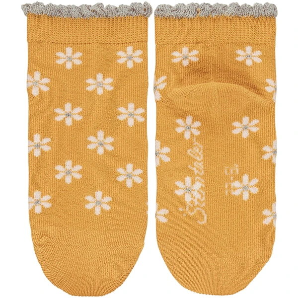 Sterntaler Korte Sokken 3-pack Bloemen Geel 4 Sterntaler Korte Sokken 3-pack Bloemen Geel - Afbeelding 2