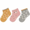 Sterntaler Korte Sokken 3-pack Bloemen Geel 1 Sterntaler Korte Sokken 3-pack Bloemen Geel -Sterntaler sterntaler korte sokken 3 pack bloemen geel a409394