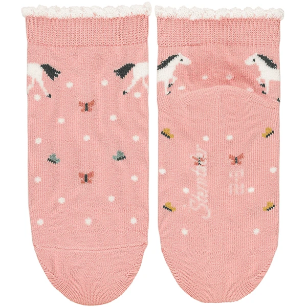 Sterntaler Korte Sokken 3-pack Bloemen Geel 5 Sterntaler Korte Sokken 3-pack Bloemen Geel - Afbeelding 3