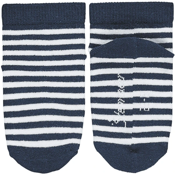 Sterntaler Korte Sokken 3-pack Gestreept Marine 4 Sterntaler Korte Sokken 3-pack Gestreept Marine - Afbeelding 2