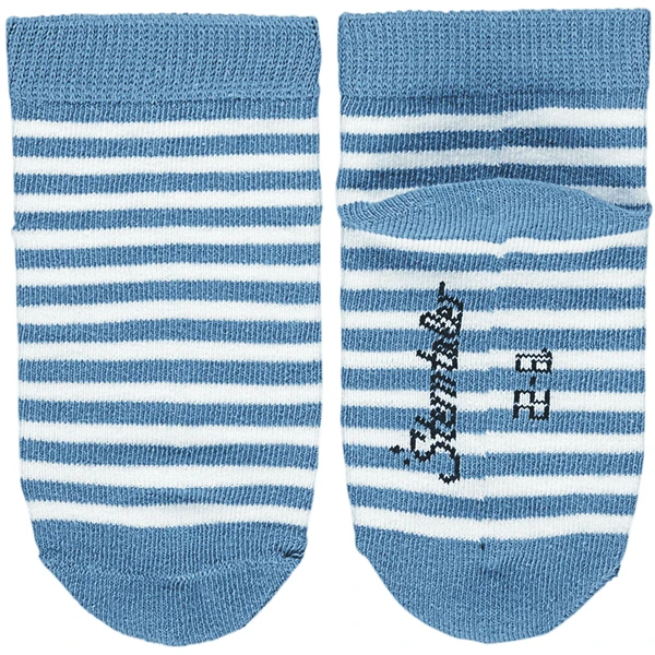 Sterntaler Korte Sokken 3-pack Gestreept Marine 6 Sterntaler Korte Sokken 3-pack Gestreept Marine - Afbeelding 4