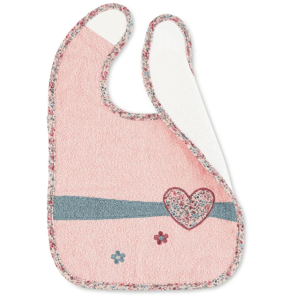 Sterntaler Kunststof Klittenband Slabbetje Mabel Lichtroze 3 Sterntaler Kunststof Klittenband Slabbetje Mabel Lichtroze