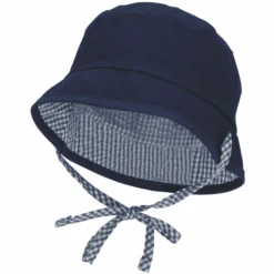 Sterntaler Omkeerbaar Vissershoedje Vichy-ruitje Marine -Sterntaler sterntaler omkeerbaar vissershoedje vichy ruitje marine a408324 4