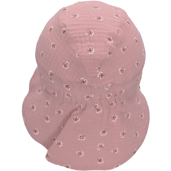 Sterntaler Peaked Cap Met Nekbeschermer Bloemen Lichtroze 5 Sterntaler Peaked Cap Met Nekbeschermer Bloemen Lichtroze - Afbeelding 3