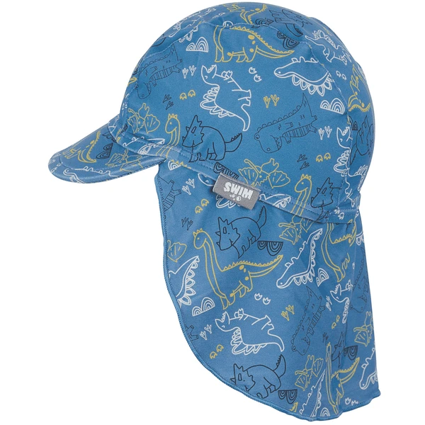 Sterntaler Peaked Cap Met Nekbeschermer Dino Blauw 4 Sterntaler Peaked Cap Met Nekbeschermer Dino Blauw - Afbeelding 2