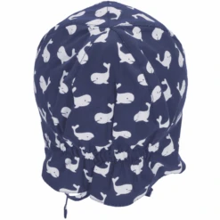 Sterntaler Peaked Cap Met Nekbeschermer Walvissen Blauw -Sterntaler sterntaler peaked cap met nekbeschermer walvissen blauw a408452 3