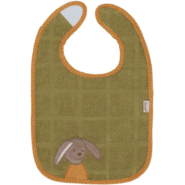 Sterntaler Plastic Klittenband Slabbetje Happy Medium Groen 6 Sterntaler Plastic Klittenband Slabbetje Happy Medium Groen - Afbeelding 4