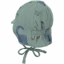 Sterntaler Reversible Peaked Cap Met Nekbeschermer Dinos Donkergroen -Sterntaler sterntaler reversible peaked cap met nekbeschermer dinos donkergroen a408453 2