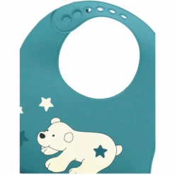 Sterntaler Siliconen Slabbetje Elia Donker Turquoise -Sterntaler sterntaler siliconen slabbetje elia donker turquoise a384505 4