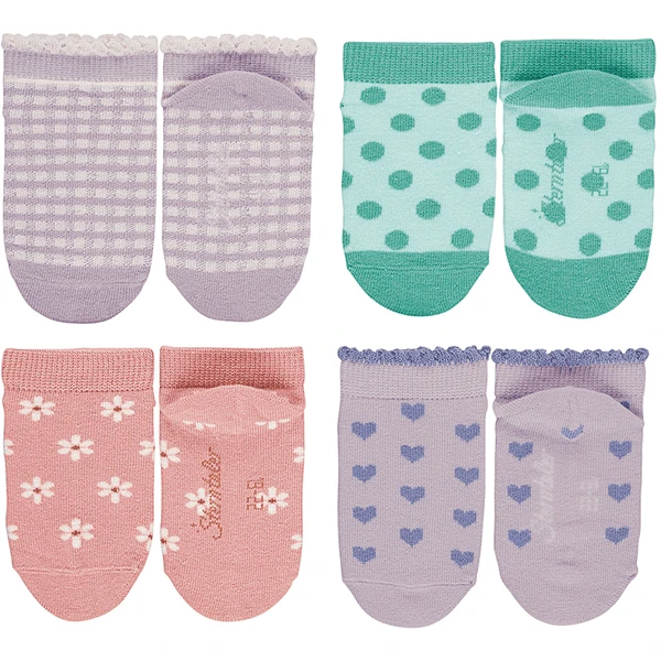Sterntaler Sneaker Sokken 7-pack Lichtroze 5 Sterntaler Sneaker Sokken 7-pack Lichtroze - Afbeelding 3