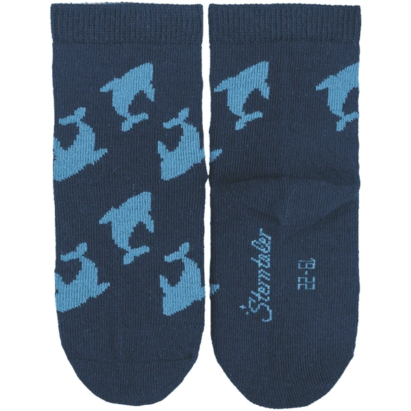 Sterntaler Sokken 3-pack Zee Midden Blauw 6 Sterntaler Sokken 3-pack Zee Midden Blauw - Afbeelding 4