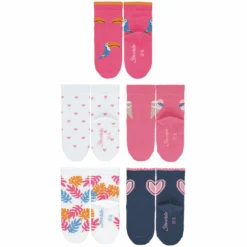 Sterntaler Sokken 5-pack Meisjes Roze 9 Sterntaler Sokken 5-pack Meisjes Roze -Sterntaler sterntaler sokken 5 pack meisjes roze a409406 2
