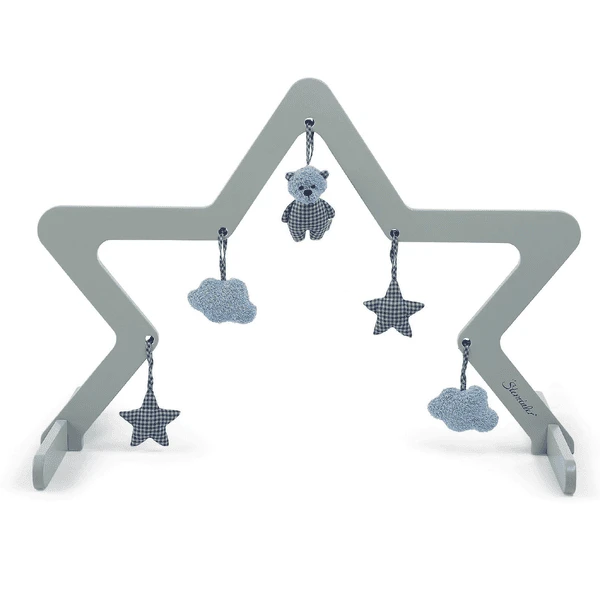 Sterntaler Speelboog Ster Hout Grijs 5 Sterntaler Speelboog Ster Hout Grijs - Afbeelding 3