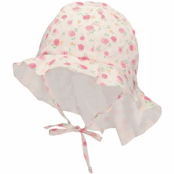 Sterntaler Zonnehoed Bloemen Ecru