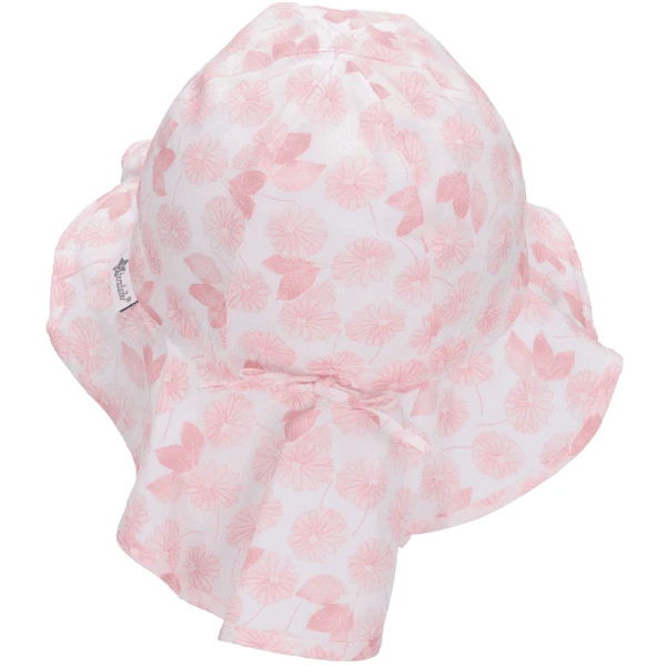 Sterntaler Zonnehoed Bloemen Ecru 5 Sterntaler Zonnehoed Bloemen Ecru - Afbeelding 3