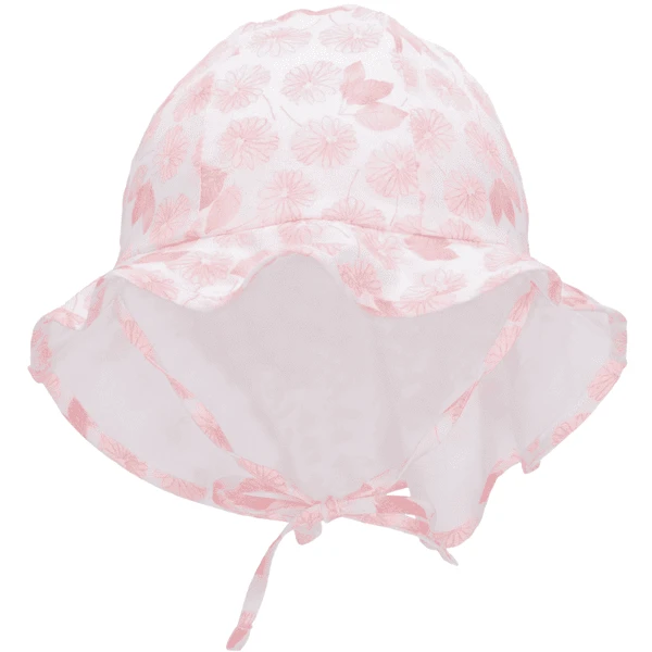 Sterntaler Zonnehoed Bloemen Ecru 6 Sterntaler Zonnehoed Bloemen Ecru - Afbeelding 4